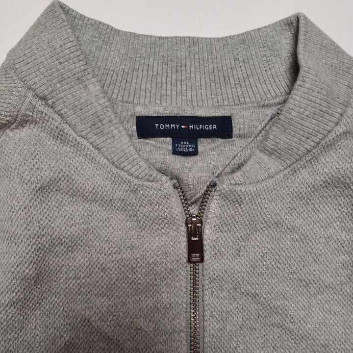 Pull avec zip - Tommy Hilfiger - XXL