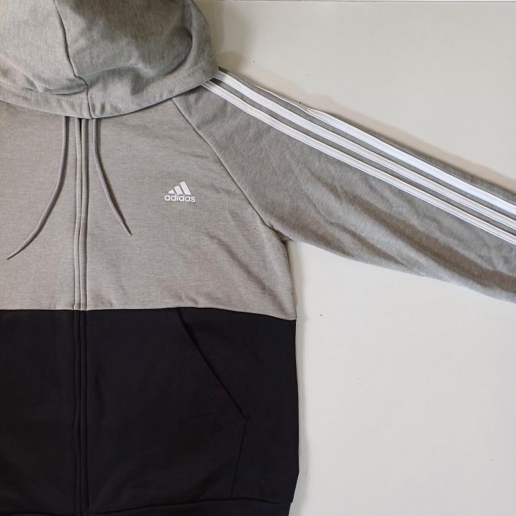 Pull à capuche avec zip Adidas