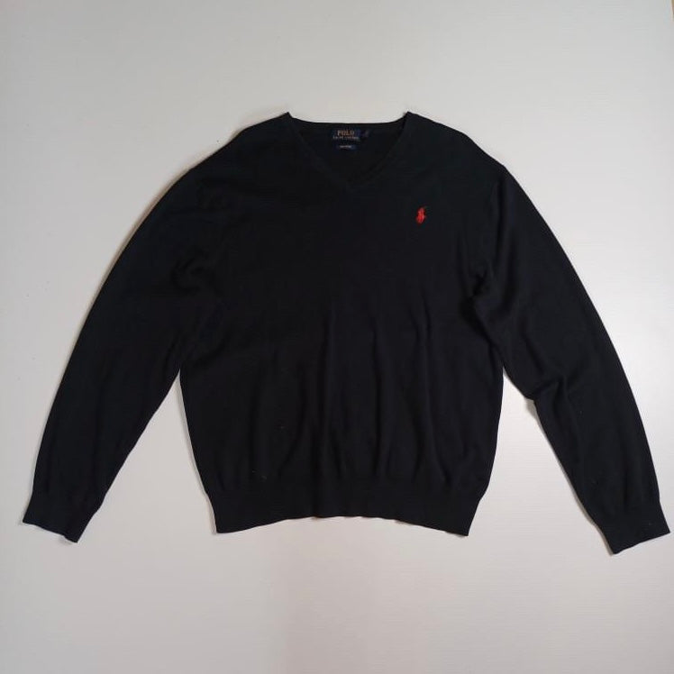 Pull Col en V - Polo Ralph Lauren - XL