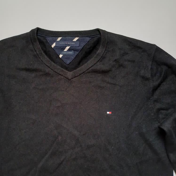 Pull col V - Tommy Hilfiger - L