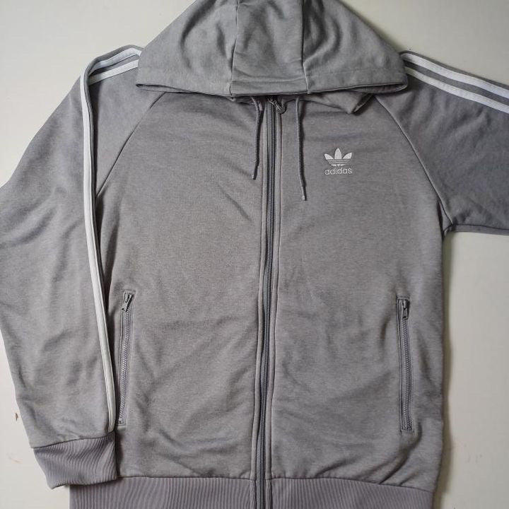 Pull à capuche avec zip Adidas